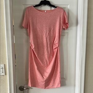 Pink Maternity Dress